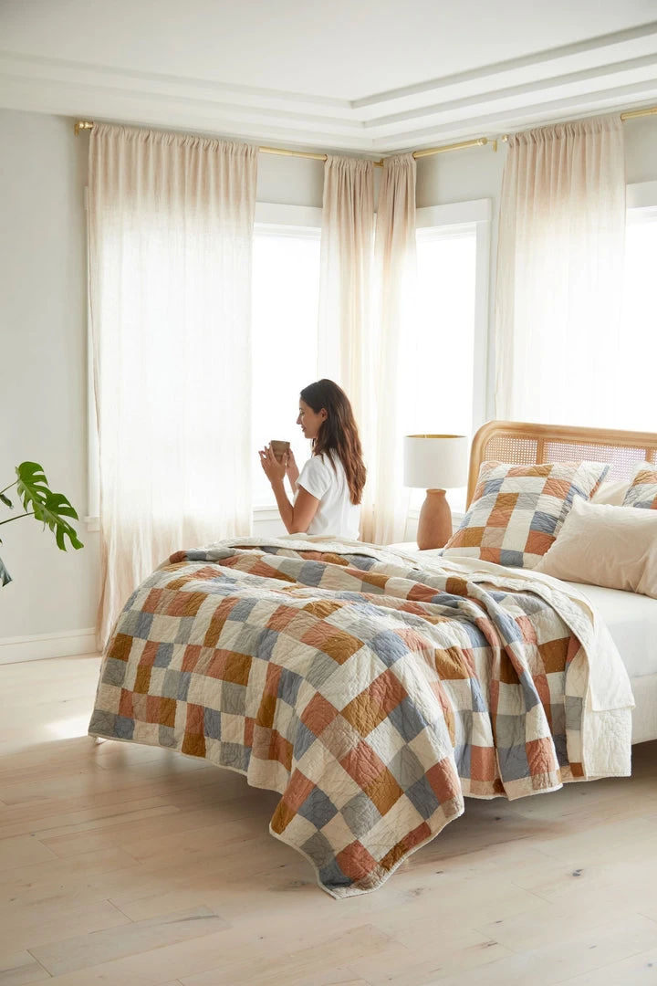 Coyuchi Home Goods Ashbury Patchwork Sham 2 Coyuchi Home Goods Ashbury Patchwork Sham
