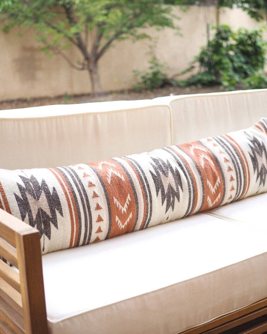 August Sage Estrellas Wool Lumbar Pillow Throw Pillows 2 August Sage Estrellas Wool Lumbar Pillow Throw Pillows