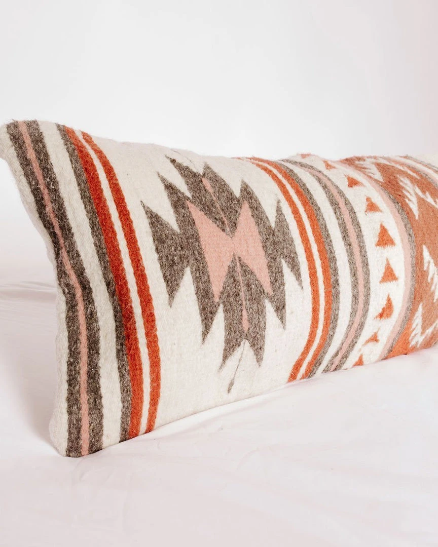 August Sage Estrellas Wool Lumbar Pillow Throw Pillows 3 August Sage Estrellas Wool Lumbar Pillow Throw Pillows