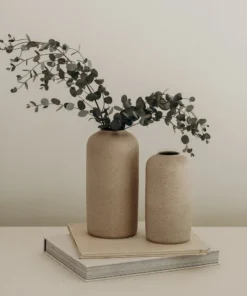 August Sage Gemma Stoneware Vase