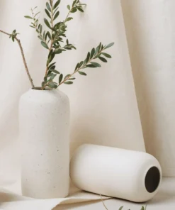 August Sage Gemma Stoneware Vase