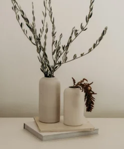 August Sage Gemma Stoneware Vase