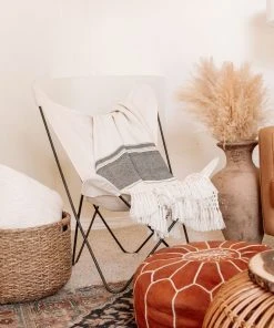 August Sage Rayas Alpaca Throw Blanket