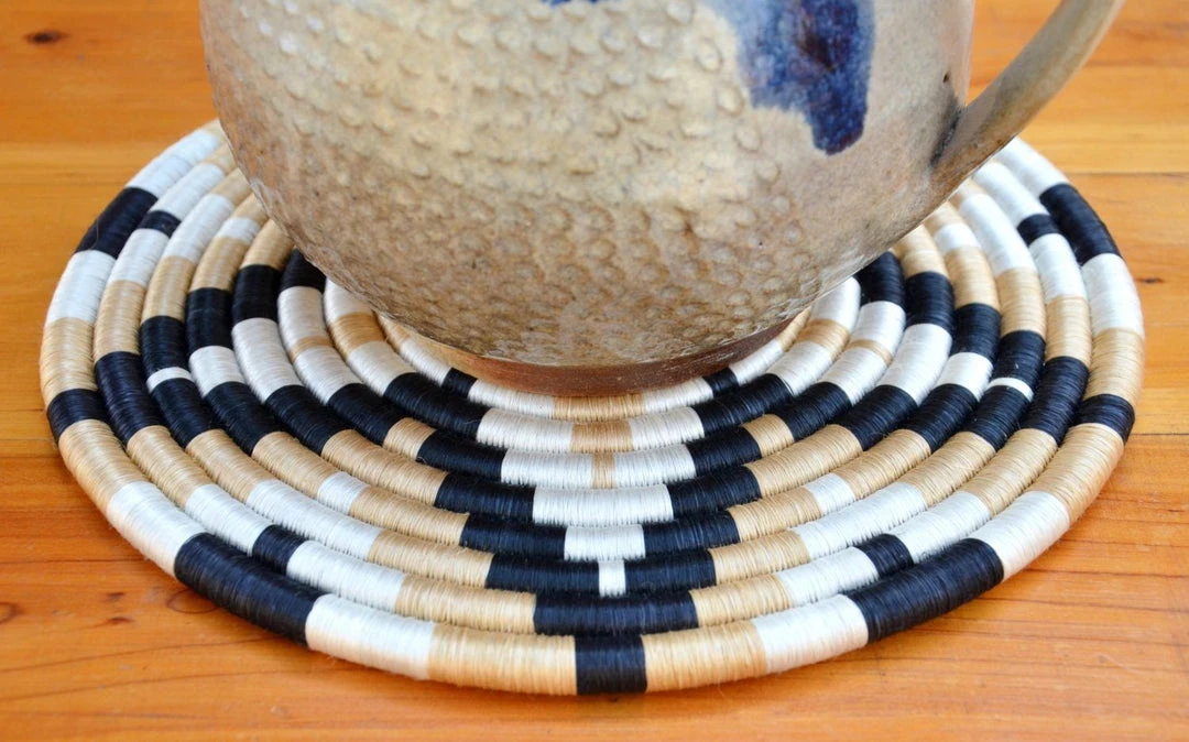 Azizi Life Best Sellers Boutique Woven Trivets 2 Azizi Life Best Sellers Boutique Woven Trivets