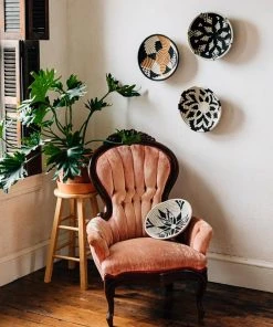 Azizi Life Boutique Shamrock Woven Bowls Home Goods