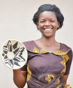 Azizi Life Boutique Shamrock Woven Bowls Home Goods