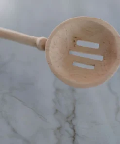 Azizi Life Home Goods Merideth Wooden Slotted Spoon 2 Azizi Life Home Goods Merideth Wooden Slotted Spoon