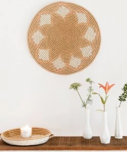 Azizi Life Neri Flat Woven Wall Hangings Home Goods