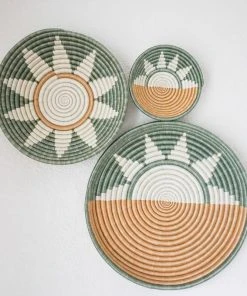 Azizi Life Sunrise Woven Bowl Set BIPOC Owned