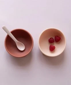EKOBO Baby Silicone Spoon Set Kitchen + Dining