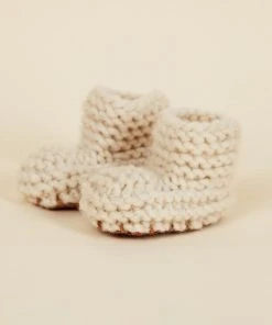 Chilote Best Sellers Baby's Salmon Leather Slippers