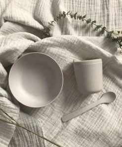 EKOBO Bambino Recycled Bamboo Toddler Feeding Set