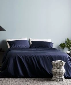 Ettitude Bamboo Sateen Duvet Cover - Ocean