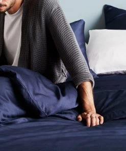 Ettitude Bamboo Sateen Duvet Cover - Ocean