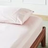 Ettitude Bamboo Sateen Fitted Sheet - Rose Sustainable Materials