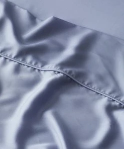 Ettitude Home Goods Bamboo Sateen Flat Sheet - Sky