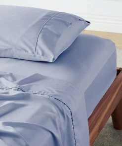 Ettitude Bamboo Sateen Pillowcase Set - Sky 5 Ettitude Bamboo Sateen Pillowcase Set - Sky