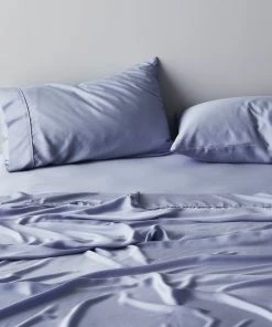 Ettitude Bamboo Sateen Pillowcase Set - Sky