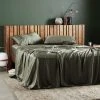 Ettitude Best Sellers Bamboo Sateen Sheet Set - Moss
