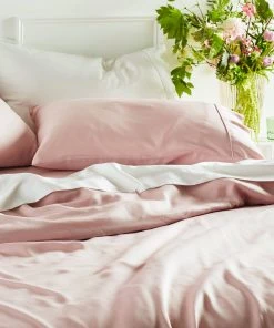Ettitude Best Sellers Bamboo Sateen Sheet Set - Rose