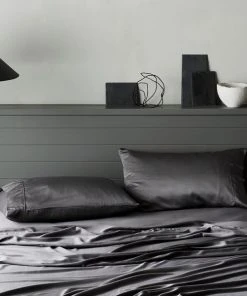 Ettitude Best Sellers Bamboo Sateen Sheet Set - Slate 12 Ettitude Best Sellers Bamboo Sateen Sheet Set - Slate