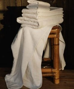 Takasa Home Goods Bath Towel Set - White