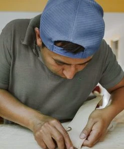 Purse & Clutch Leather Belt Bag - Russet Brown