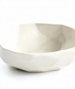 Lauren HB Studio Kitchen + Dining Bevel Porcelain Bowl
