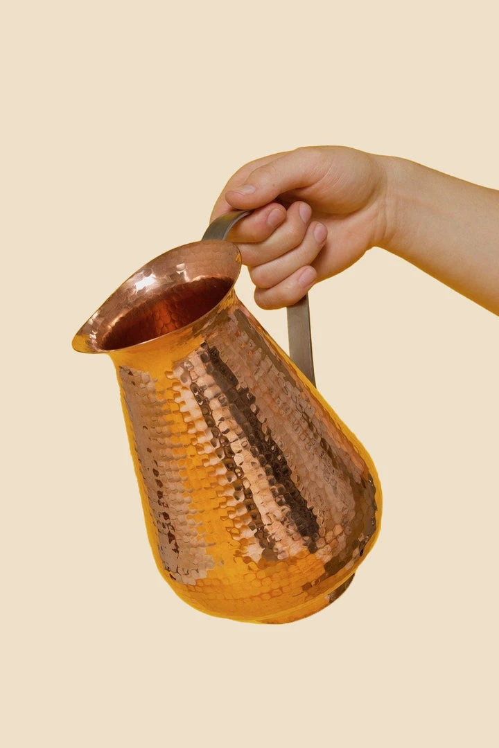 Sertodo Copper Bisotun Recycled Copper Water Pitcher Best Sellers 1 Sertodo Copper Bisotun Recycled Copper Water Pitcher Best Sellers