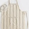 Will & Atlas Black Stripe Apron Home Goods