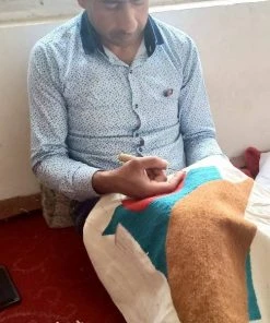 Leah Singh Home Goods Blah Blah Shapes Wool Throw Pillow Cover 15 Leah Singh Home Goods Blah Blah Shapes Wool Throw Pillow Cover