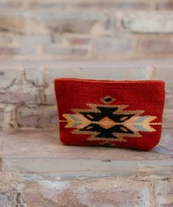 MZ Fair Trade Accessories Blood Moon Wool Clutch Bag