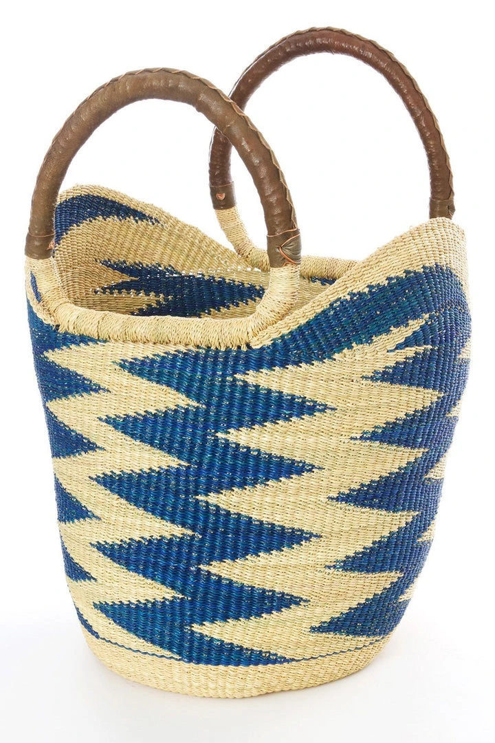 Swahili African Modern Blue Volta Wing Shopper Accessories 2 Swahili African Modern Blue Volta Wing Shopper Accessories