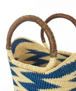 Swahili African Modern Blue Volta Wing Shopper Accessories 5 Swahili African Modern Blue Volta Wing Shopper Accessories