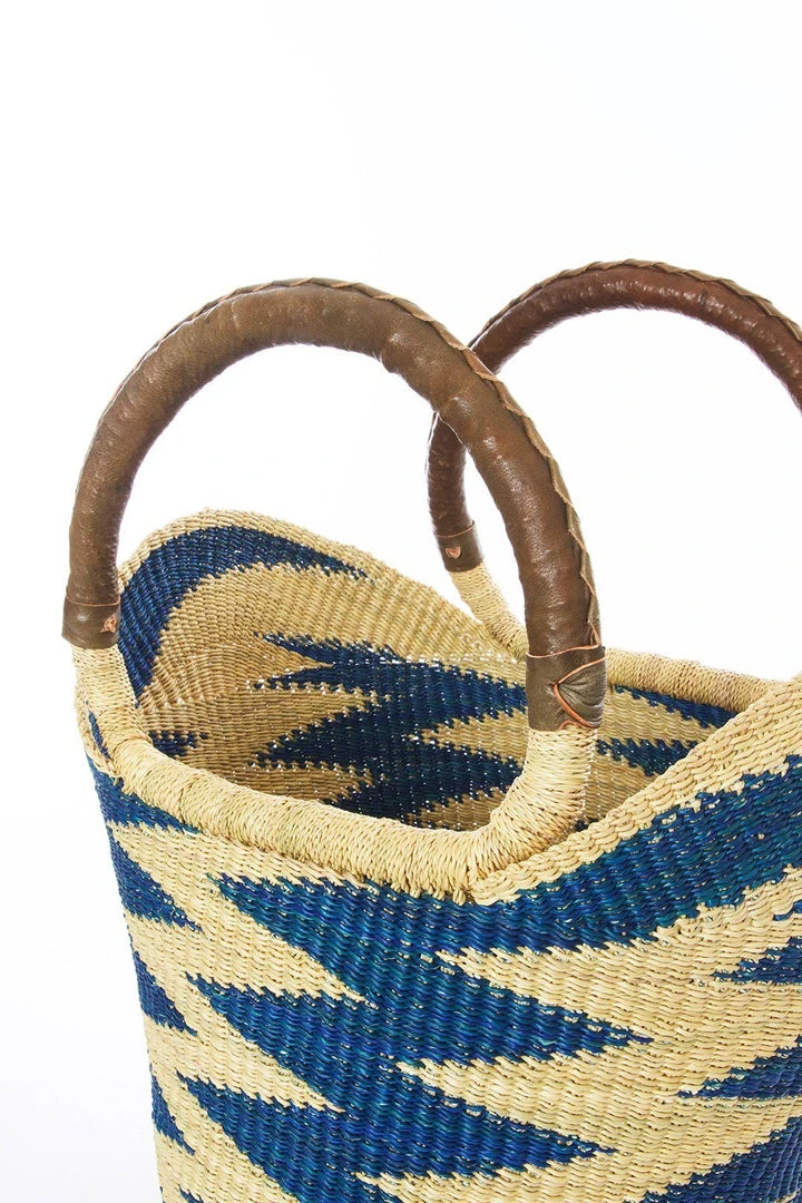 Swahili African Modern Blue Volta Wing Shopper Accessories 3 Swahili African Modern Blue Volta Wing Shopper Accessories