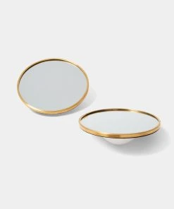 Slash Objects Made In USA Bobble Mirror - Royal