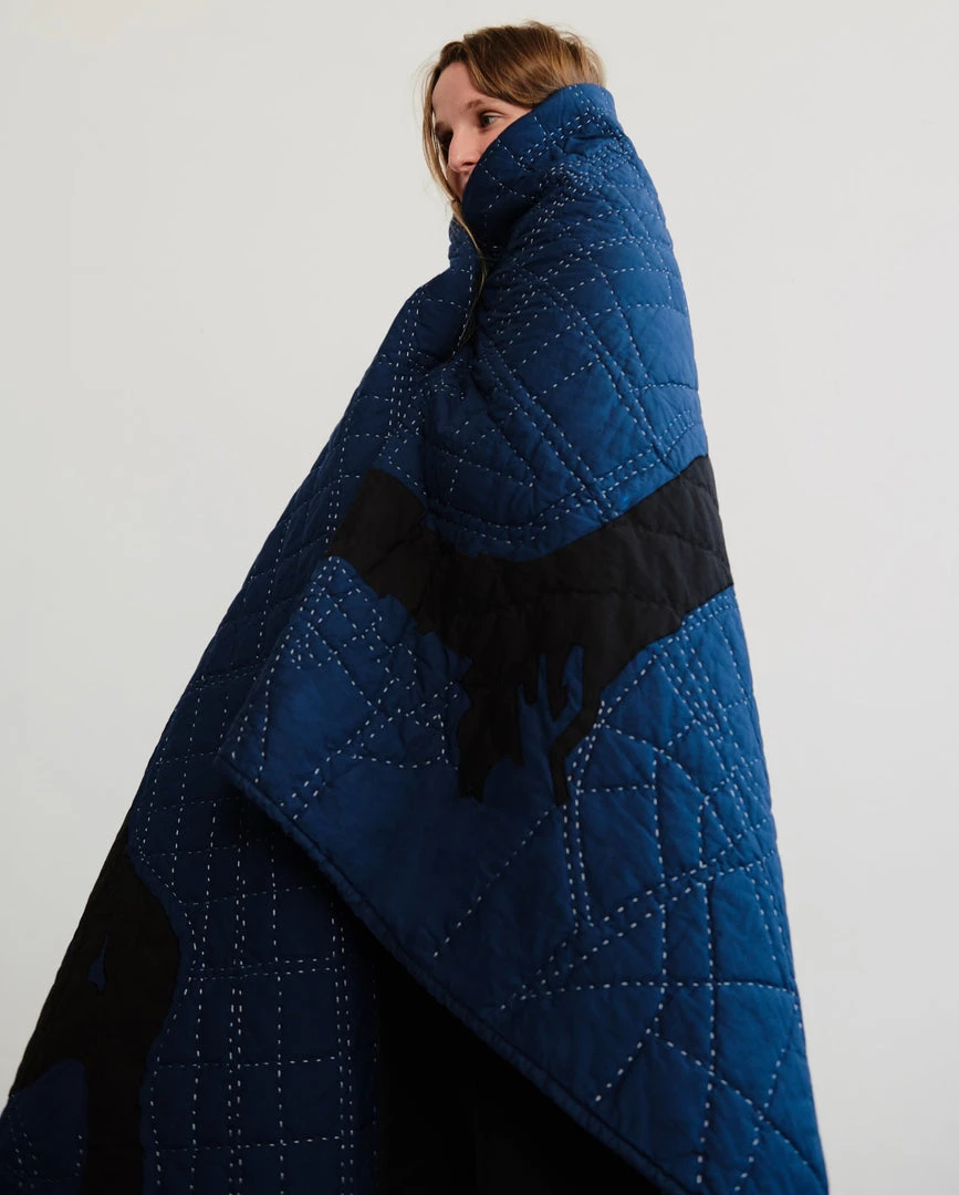 Haptic Lab Boston Map Throw Quilt 5 Haptic Lab Boston Map Throw Quilt