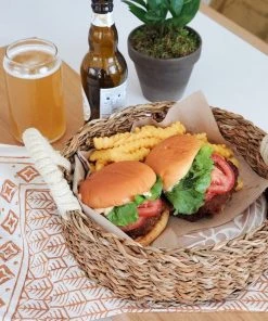 Korissa Bread Warmer + Basket - Owl Round Home Goods