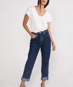 ÉTICA Bryce Pinch Waist Boyfriend Jeans - Midnight Dive New Arrivals 7 ÉTICA Bryce Pinch Waist Boyfriend Jeans - Midnight Dive New Arrivals