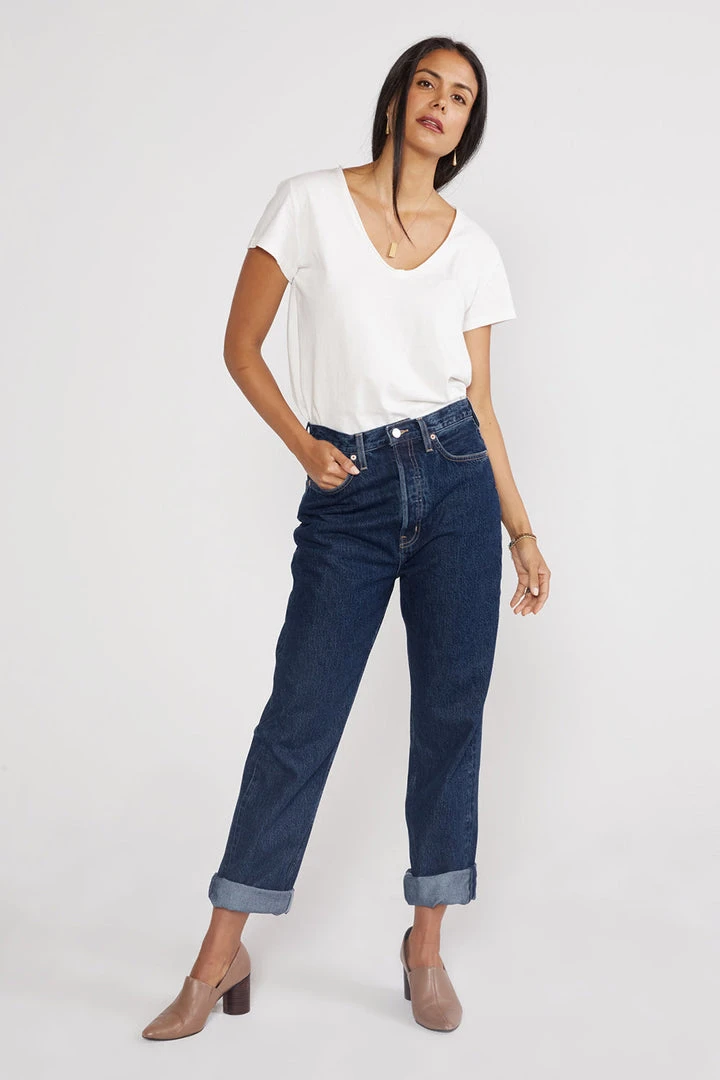 ÉTICA Bryce Pinch Waist Boyfriend Jeans - Midnight Dive New Arrivals 4 ÉTICA Bryce Pinch Waist Boyfriend Jeans - Midnight Dive New Arrivals