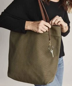Nisolo Canvas Tote - Olive Green Best Sellers