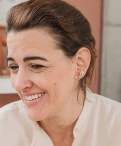 CÂPÂ Jewelry Clavellino Recycled Petal Earrings 6 CÂPÂ Jewelry Clavellino Recycled Petal Earrings