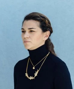 CÂPÂ Jewelry Red Tunas Recycled Necklace