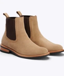 Nisolo Carmen Chelsea Boot - Stone Shoes