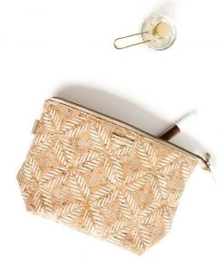 Carry Courage Best Sellers Adventurer Cork Cosmetics Bag - Cream