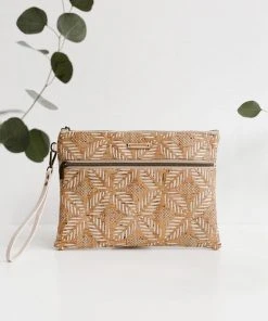 Carry Courage Inventor Cork Tablet Organizer - Cream