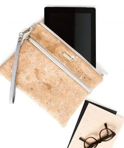 Carry Courage Inventor Cork Tablet Organizer - Silver 10 Carry Courage Inventor Cork Tablet Organizer - Silver