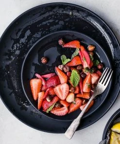 Carthage.Co Kitchen + Dining La Marsa Stoneware Dessert Plate Set