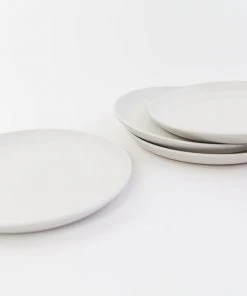 Carthage.Co Kitchen + Dining La Marsa Stoneware Dessert Plate Set