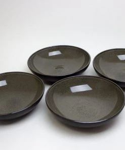 Carthage.Co Kitchen + Dining Zaghwan Stoneware Pasta Bowl Set